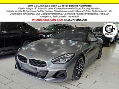 BMW Z4 Cabrio Z4 sDrive20i Msport usata