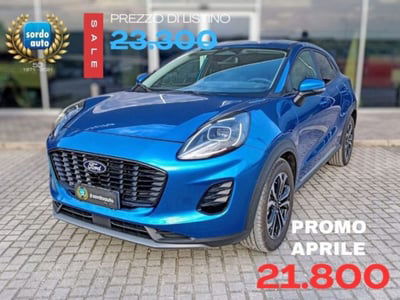 Ford Puma 1.0 EcoBoost Hybrid 125 CV S&S aut. Titanium Design usata