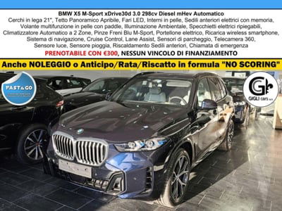 BMW X5 xdrive30d MSport auto nuova