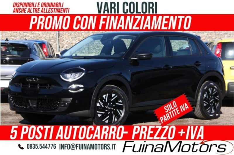 Fiat 600 1.2 hybrid 110cv auto