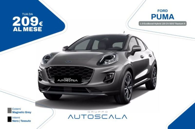Ford Puma 1.0 EcoBoost Hybrid 125 CV S&S aut. Titanium Design
