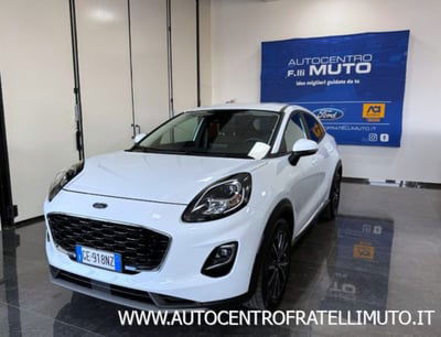 Ford Puma 1.0 EcoBoost Hybrid 125 CV S&S aut. Titanium Design usata