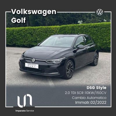 Volkswagen Golf Variant 2.0 TDI 150 CV DSG SCR Style usata