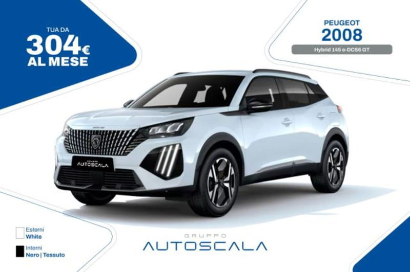 Peugeot 2008 1.2 hybrid GT 145cv e-dcs6