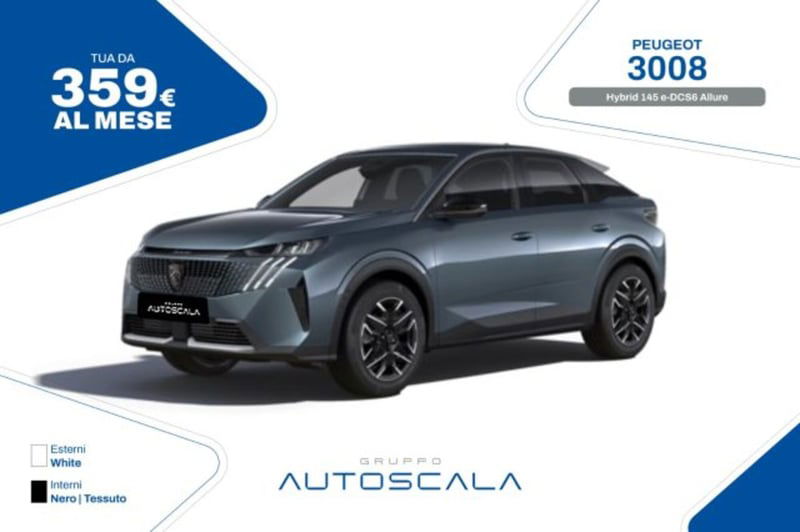 Peugeot 3008 1.2 hybrid Allure 145cv e-dcs6