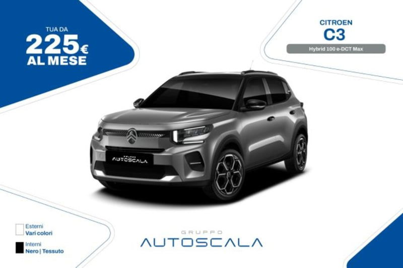 Citroen C3 1.2 hybrid You Pack Plus 100cv e-dct