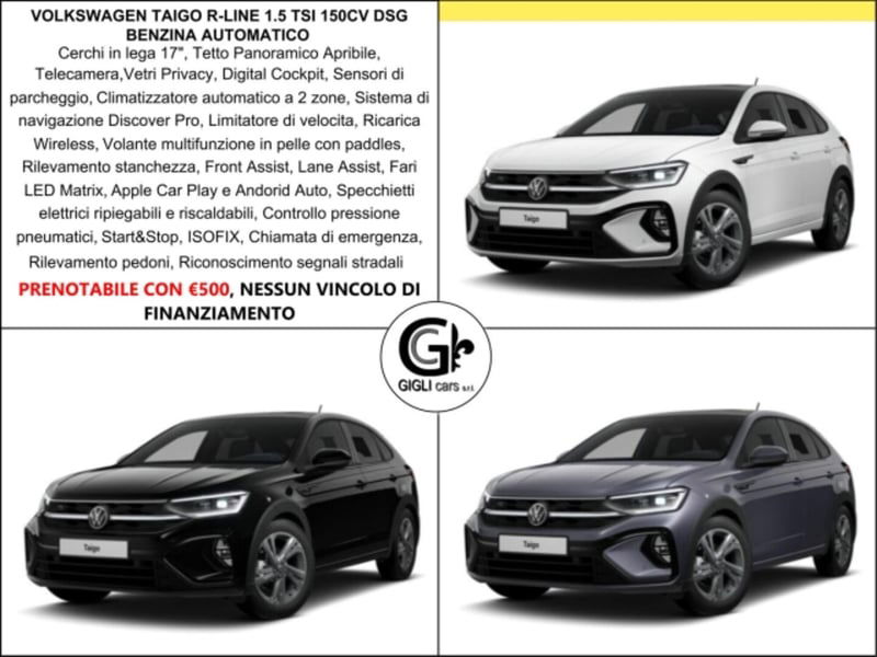 Volkswagen Taigo 1.5 tsi R-Line 150cv dsg