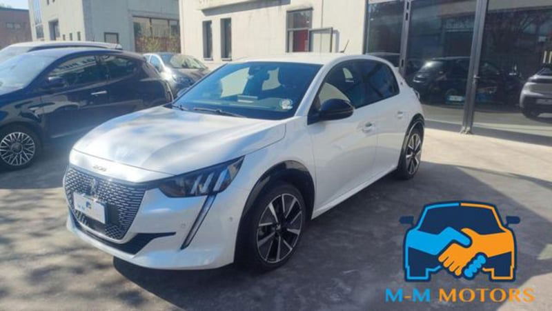 Peugeot 208 motore elettrico 136 CV 5 porte GT