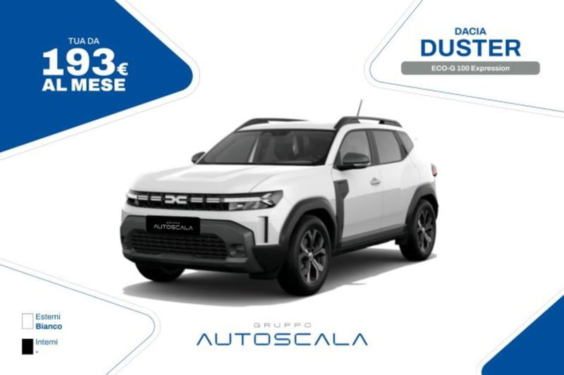 Dacia Duster 1.0 Expression Eco-g 100cv