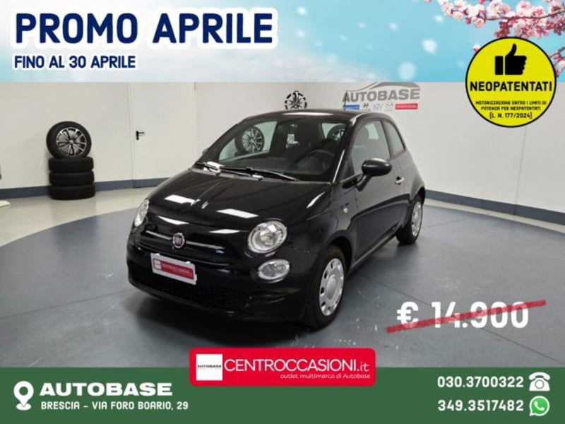 Fiat 500 1.0 Hybrid Red