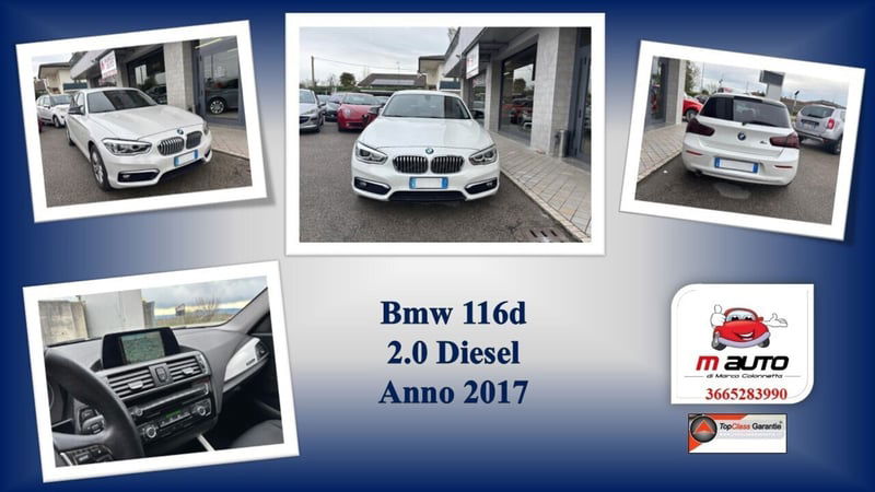 BMW Serie 1 116d 2.0 116CV cat 5 porte Attiva DPF