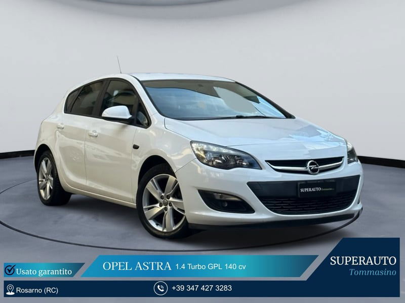 Opel Astra 1.4 Turbo 140CV 5 porte GPL Tech Cosmo
