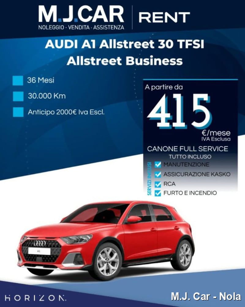 Audi A1 allstreet 30 1.0 tfsi Business 116cv