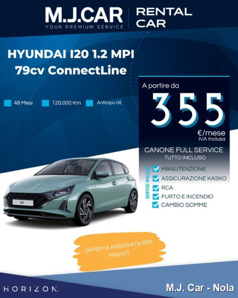 Hyundai i20 1.2 MPI MT ConnectLine
