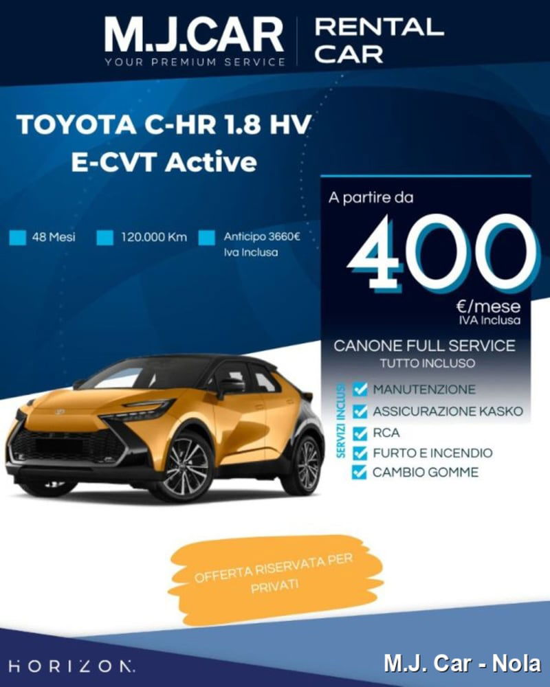 Toyota Toyota C-HR 1.8 hv Active fwd e-cvt