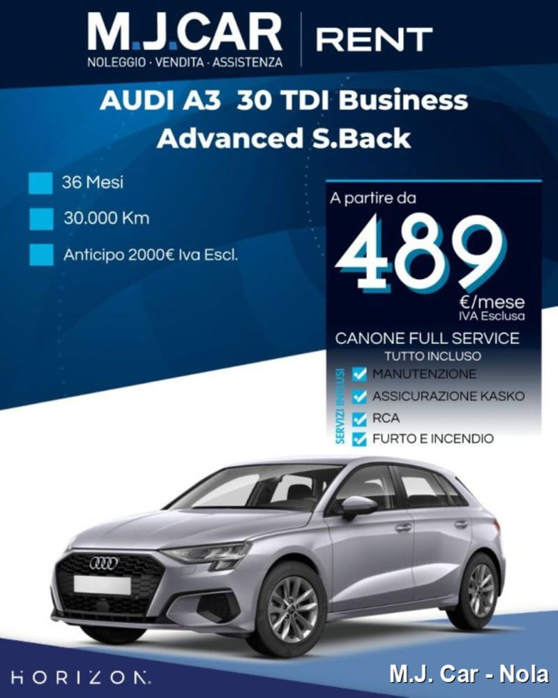 Audi A3 Sportback 30 2.0 tdi Business Advanced