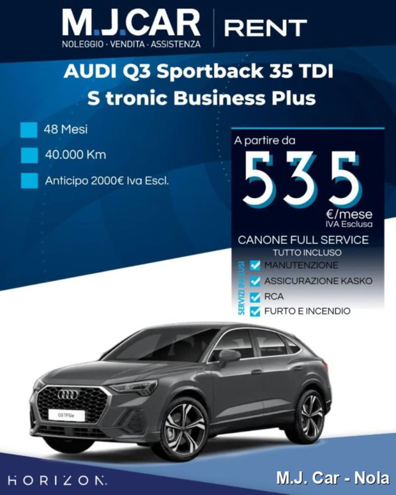 Audi Q3 Sportback 35 TDI quattro S tronic Business Plus