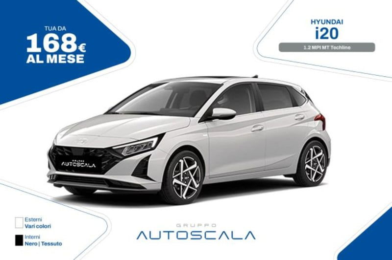 Hyundai i20 1.2 mpi Techline 79cv mt