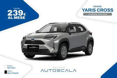 Toyota Yaris Cross 1.5 Hybrid 5p. E-CVT Active nuova