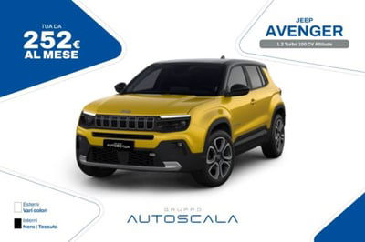 Jeep Avenger 1.2 turbo Altitude fwd 100cv nuova