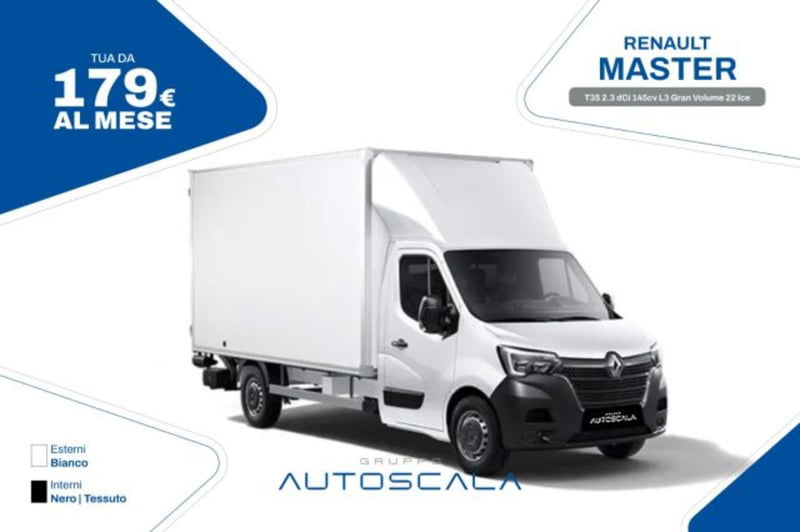 Renault Master Telaio T35 2.3 dCi 145 TP PL-SL-RG Gran Volume 22 Ice