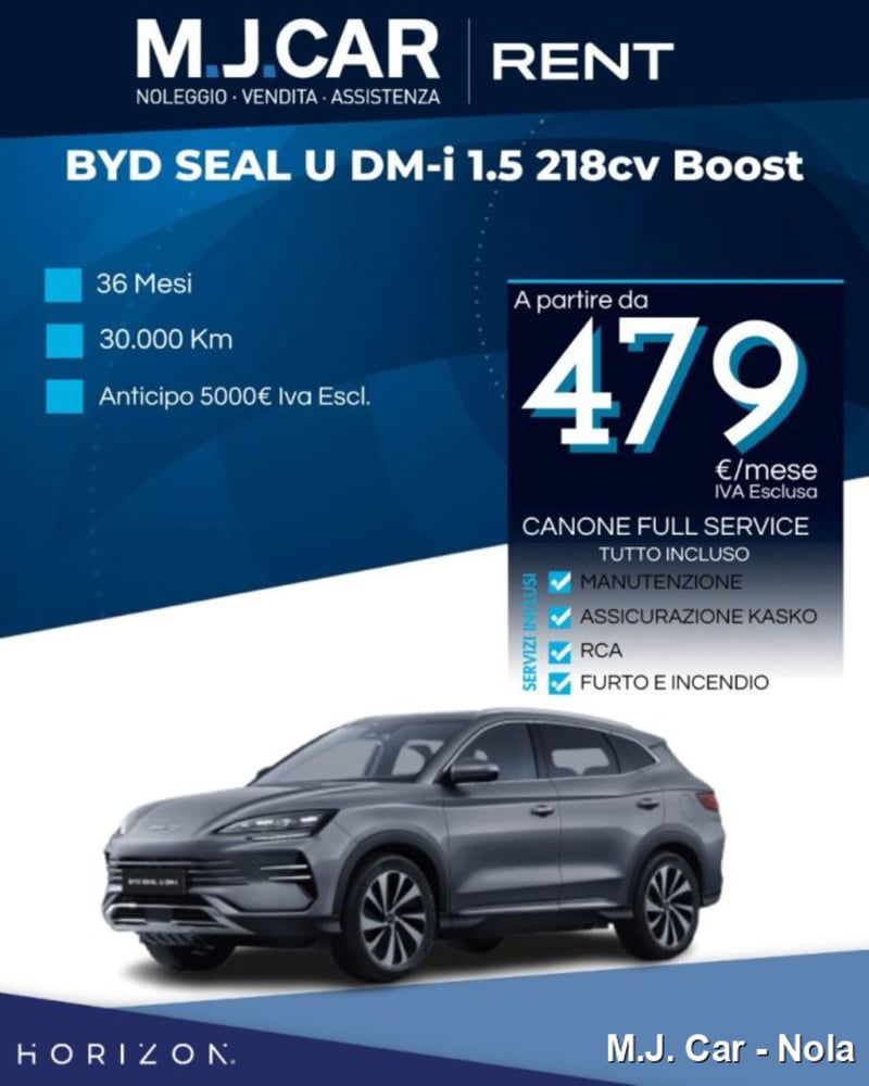 Byd Seal U DM-i 1.5 phev Boost 2wd