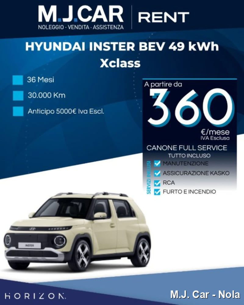 Hyundai Inster 49kWh XClass