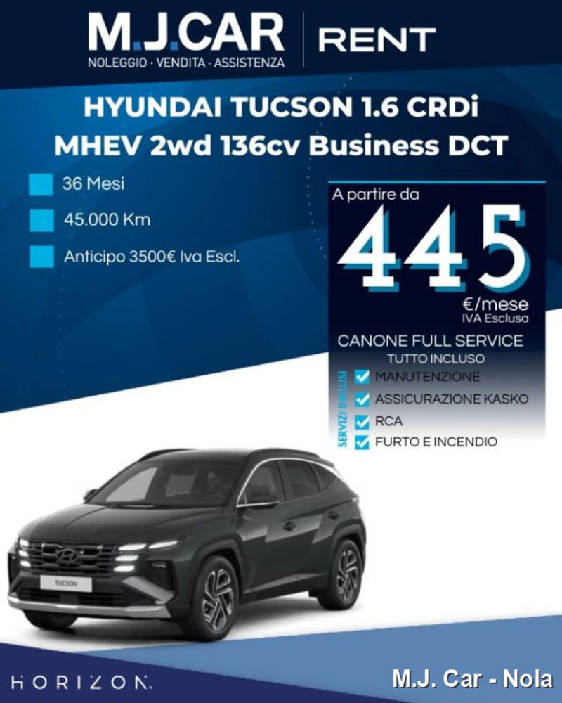 Hyundai Tucson 1.6 crdi 48V Business 2wd dct