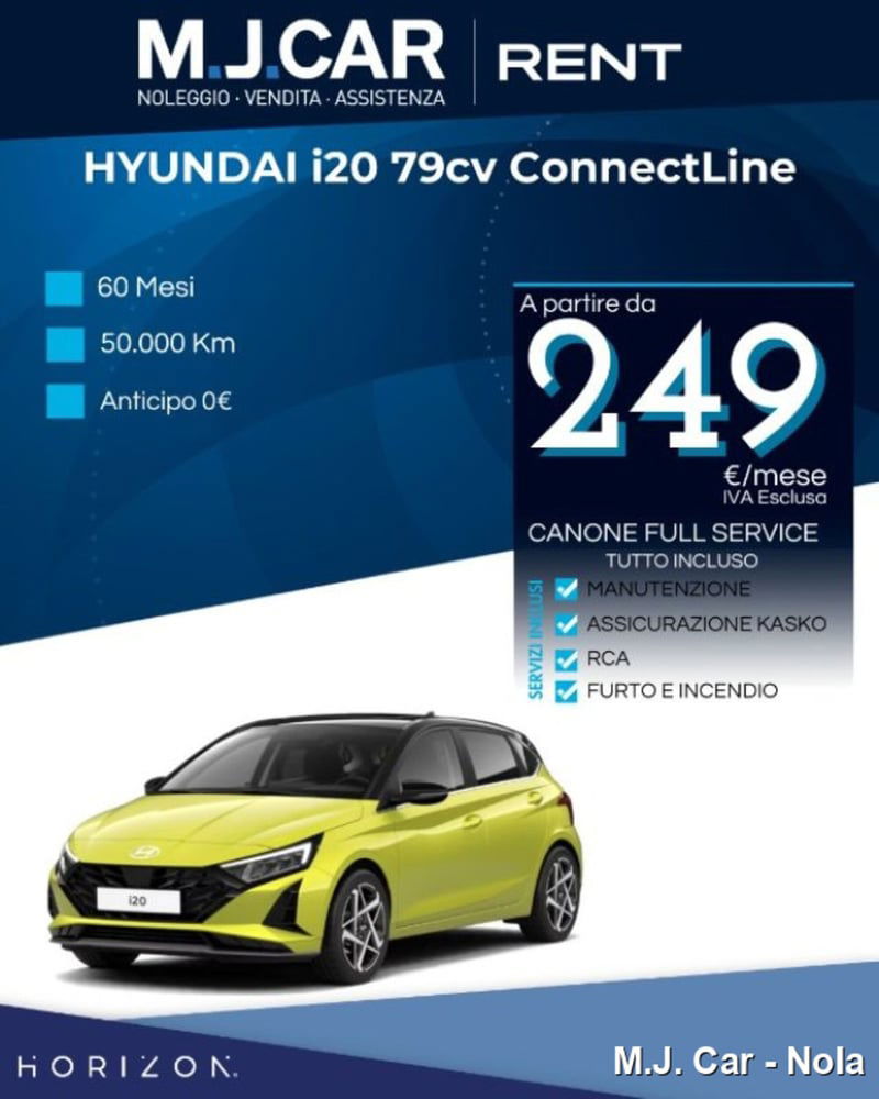 Hyundai i20 1.0 t-gdi 48V Connectline dct