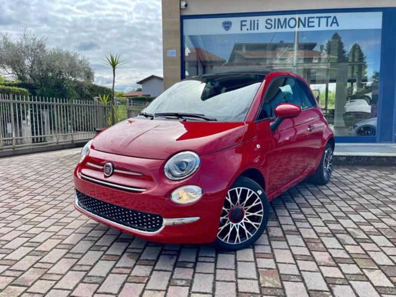 Fiat 500 1.0 Hybrid Red