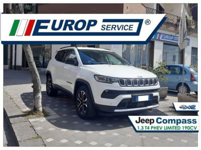 Jeep Compass 1.3 T4 190CV PHEV AT6 4xe Limited usata