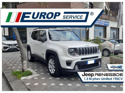 Jeep Renegade 1.3 T4 190CV PHEV 4xe AT6 Limited usata