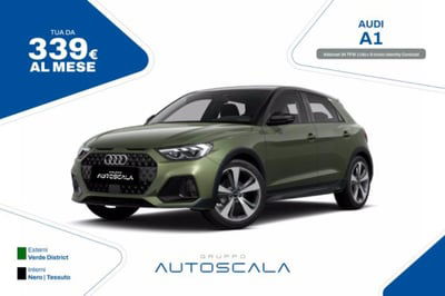 Audi A1 allstreet 30 1.0 tfsi Identity Contrast 116cv s tronic nuova
