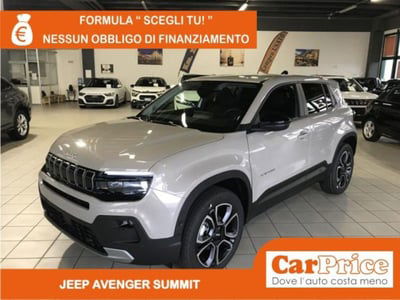 Jeep Avenger 1.2 turbo Summit fwd 100cv nuova