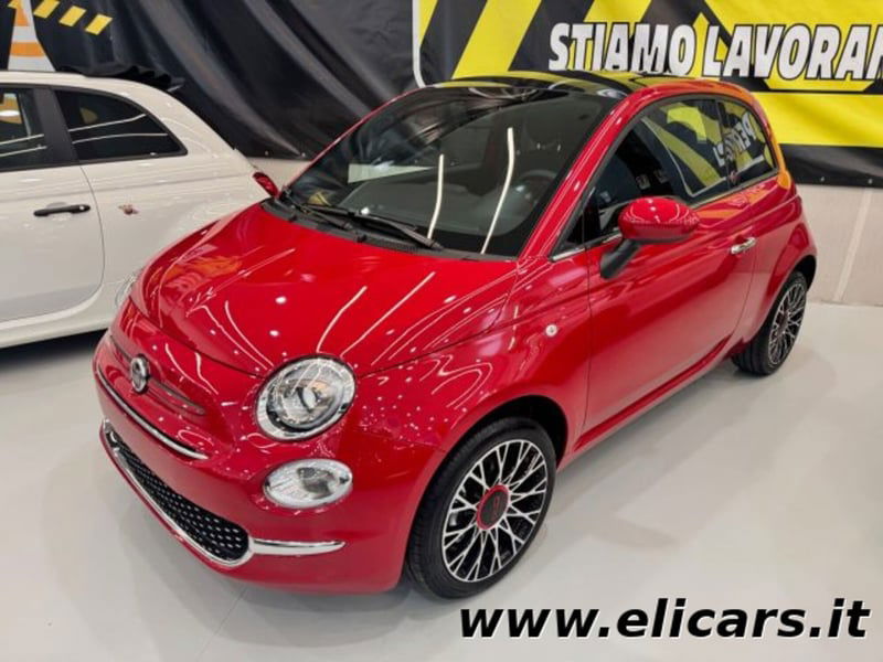 Fiat 500 1.0 Hybrid Red