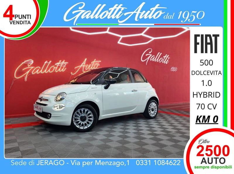 Fiat 500 1.0 Hybrid Red