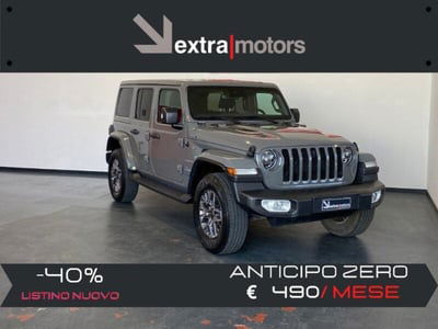 Jeep Wrangler Unlimited 2.0 PHEV ATX 4xe Sahara  usato