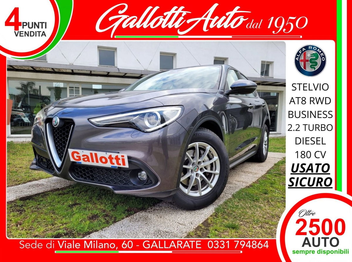 Alfa Romeo Stelvio Stelvio 2.2 Turbodiesel 180 CV AT8 RWD Business