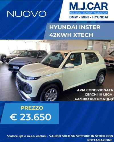 Hyundai Inster 49 kWh XTech Login Pack nuova