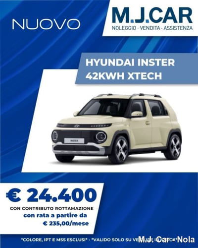 Hyundai Inster 49kWh XTech nuova