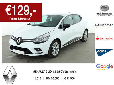 Renault Clio SCe 75 CV 5 porte Intens usata
