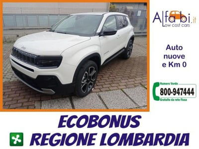 Jeep Avenger 1.2 turbo Summit fwd 100cv nuova