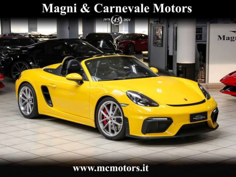 Porsche 718 Boxster  Spyder 4.0