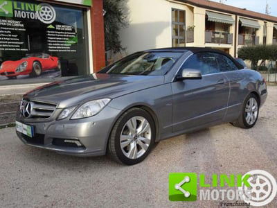 Mercedes-Benz Classe E Cabrio 350 CDI Cabrio BlueEFFICIENCY Avantgarde usata