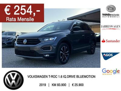 Volkswagen T-Roc 1.6 TDI SCR Style BlueMotion Technology usata