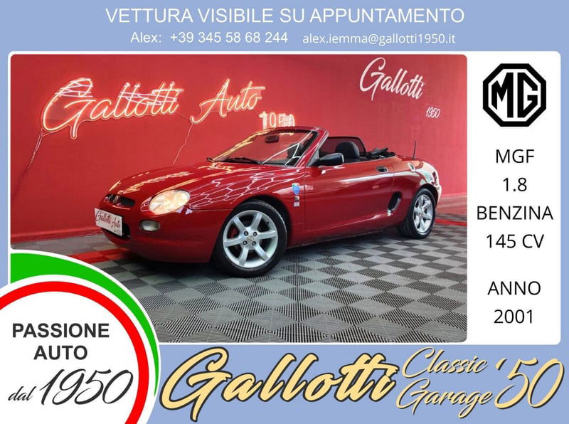 Mg MGF 1.8i cat VVC