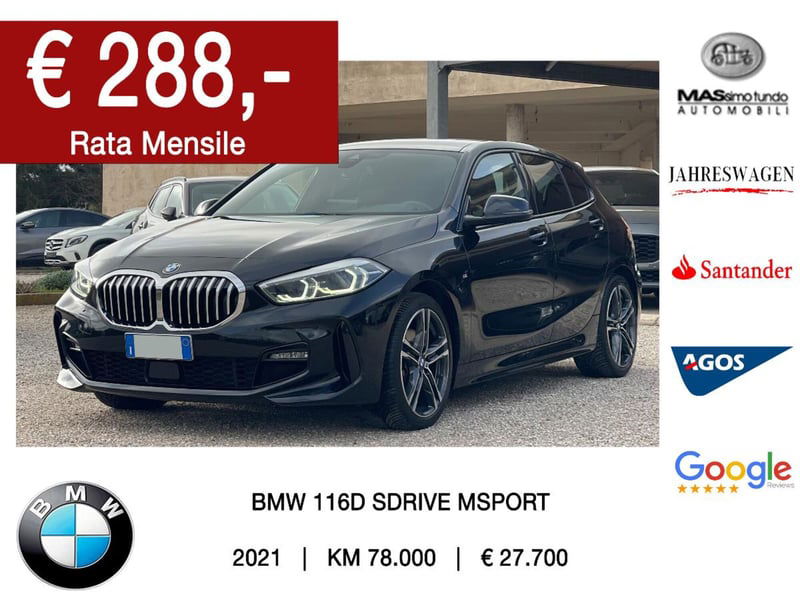 BMW Serie 1 5p. 116d 5p. Msport