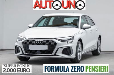 Audi A3 Sportback 40 TFSI e S tronic S line edition usata