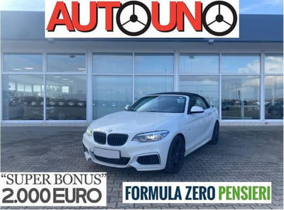 BMW Serie 2 Cabrio 218i  Msport usata