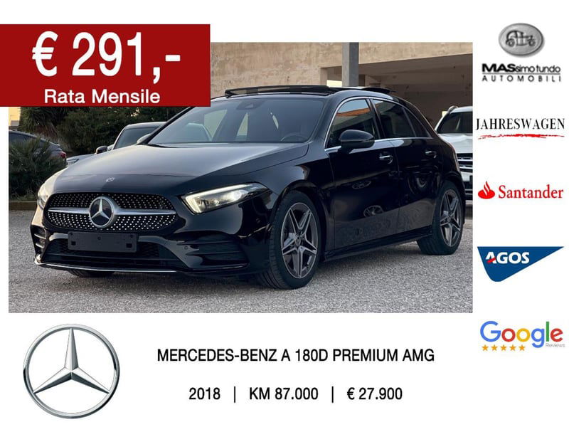Mercedes-Benz Classe A 180 d Automatic Premium